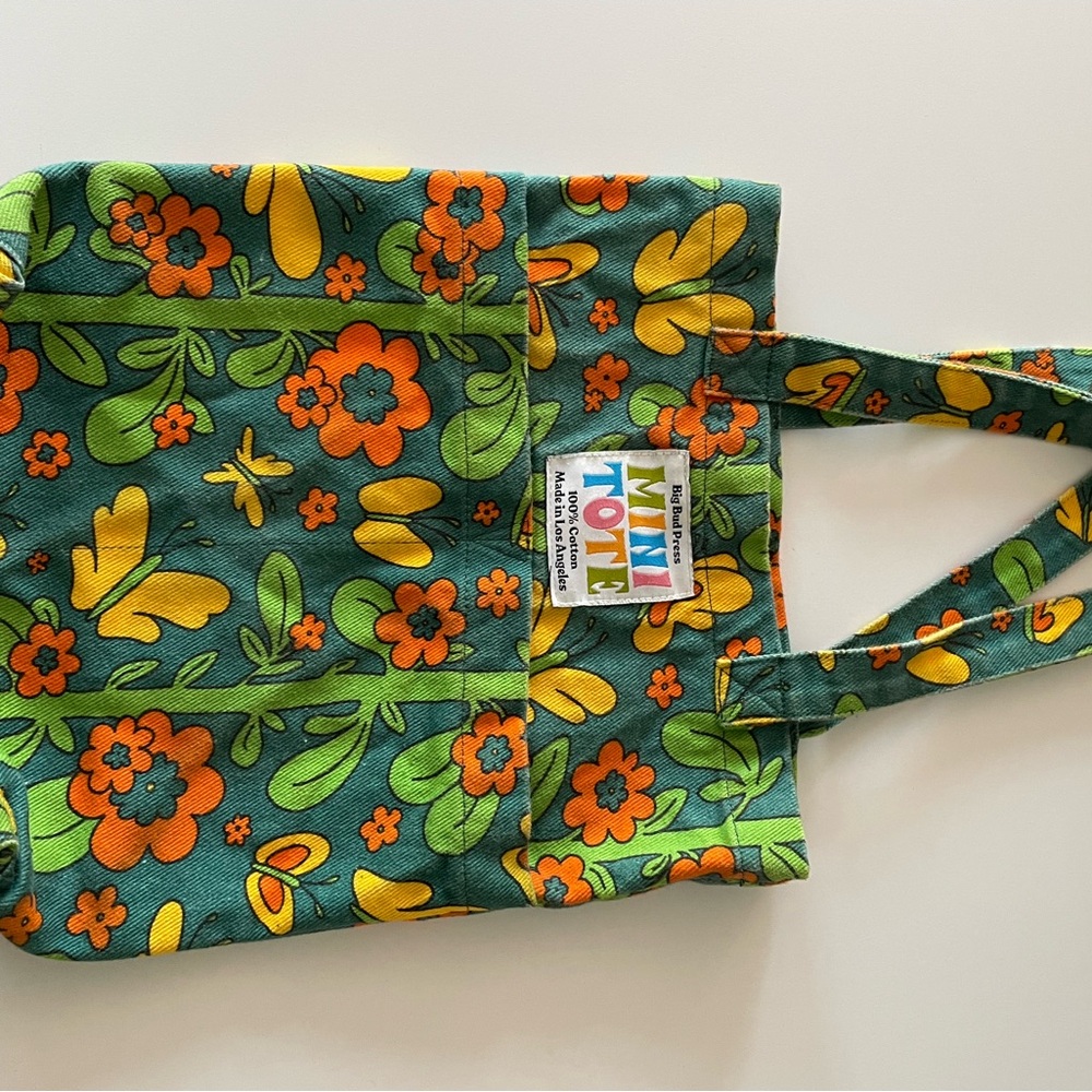 Big Bud Press Mini Tote in Butterfly - Picture 4 of 6